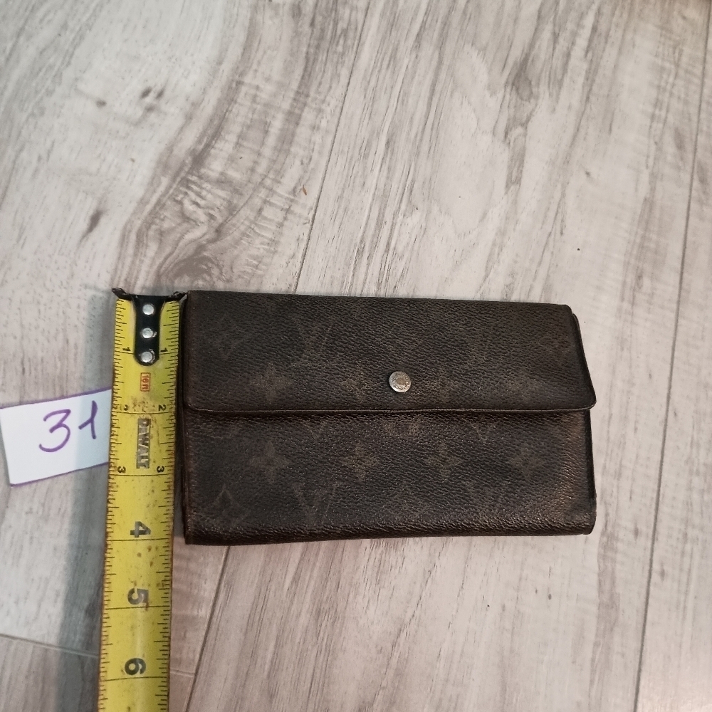 Louis Vuitton Porte Monnaie Monogram Pochette Credit Long Wallet - Picture 14 of 14